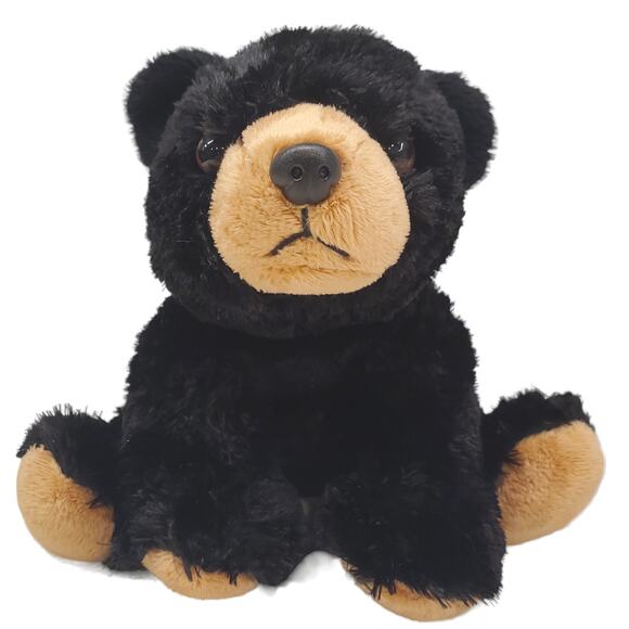 Wild Republic Black Bear Plush Stuffed Animal Plush Toy Zoo Animal Toys - Picture 2 of 14